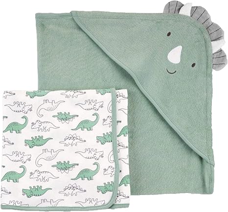dinosaur bath towel