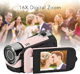 Dpofirs 1080P HD Digital Camera 16X Zoom Rotatable Screen 16MP Fill Light view 3