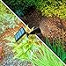 Waterproof Solar Garden Lights - Battery Powered Outdoor Sensor LED Lighting - Wall, Yard, Pool, Patio, Lawn or Driveway Mounting Lanterns - Pack of 2