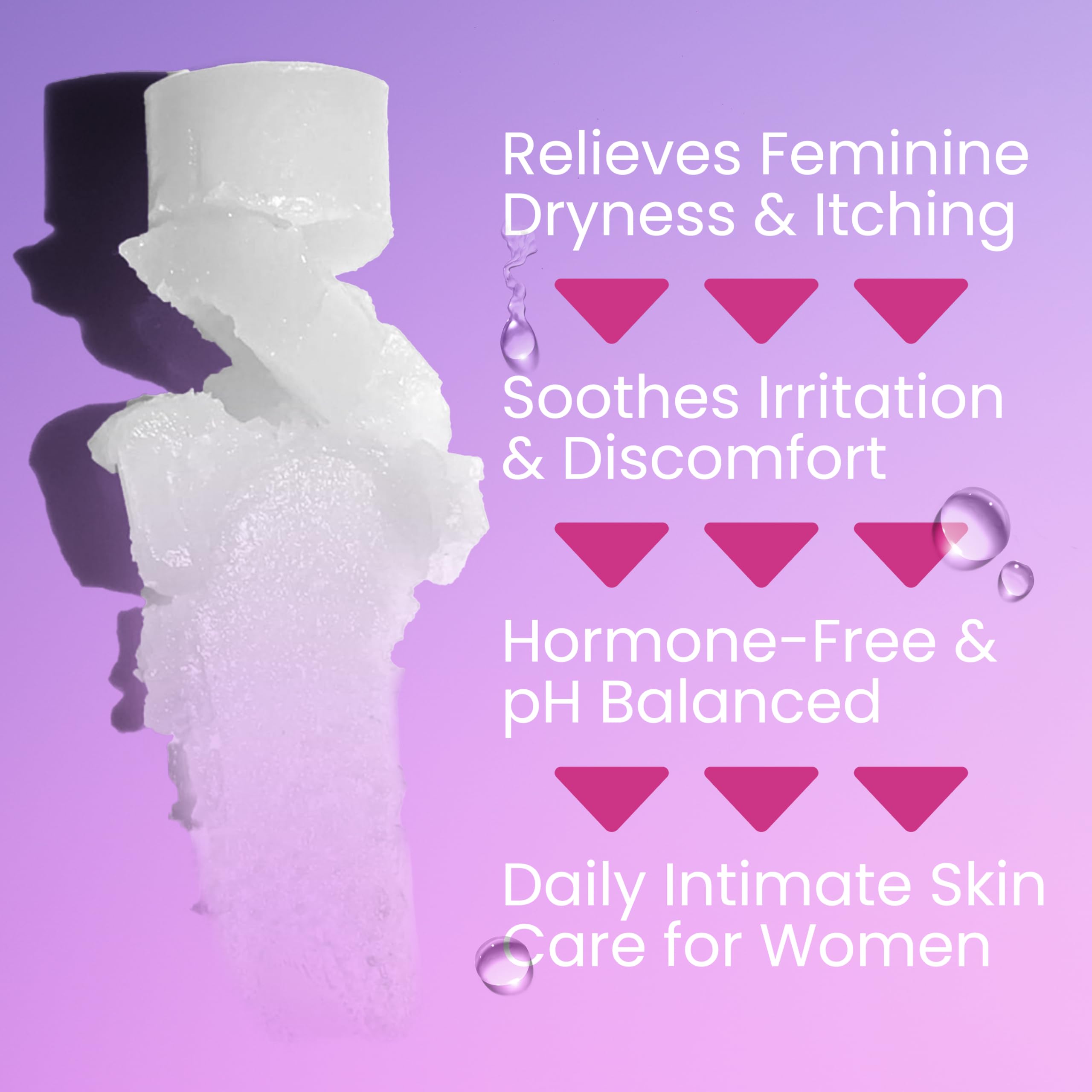 HydroGyn Vulva Balm | Vaginal Moisturizer & Menopause Support | Relieves Feminine Dryness, Itching & Irritation | Hormone-Free Vaginal Moisturizer for Women | pH Balanced Daily Intimate Skin Care