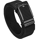 FAIRWIN Ratchet Belt Men - Tactical Nylon Web Belts, Gift for Work，Golf, Casual Jeans, Pants and Everyday Use