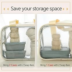 TITATI Large Soap Container, Travel Soap