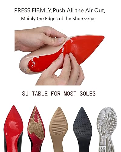 BHXANZOU Red Bottoms Sole Protector Sole Guard Compatible with Christian  Louboutin Shoes,Red Bottom Protectors