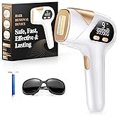 LYSMOSKI IPL Hair Removal Device, Laser Hair Removal for Women and Men, Painless Safe at-Home Hair Removal Device for Armpits Back Legs Arms Face Bikini Line