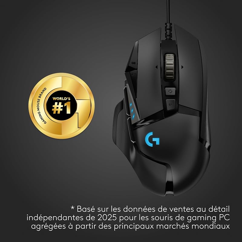 G502 HERO Souris Gamer Filaire Haute Performance