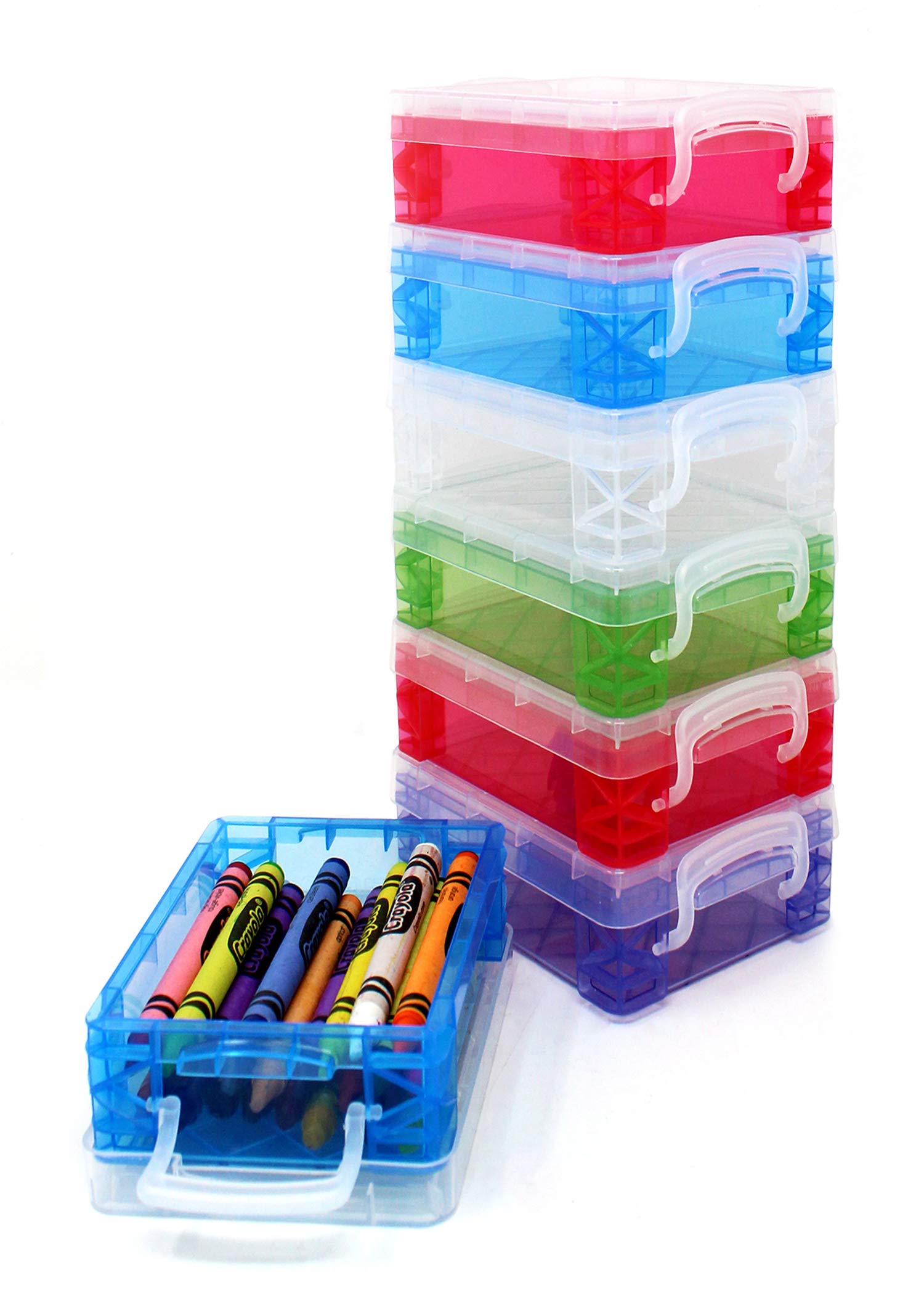 Storage Box, School Supplies Super StackerCrayon