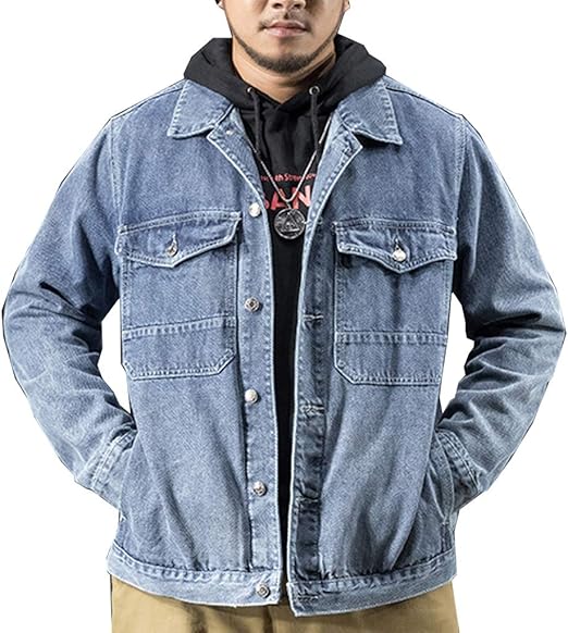 vintage denim jacket amazon