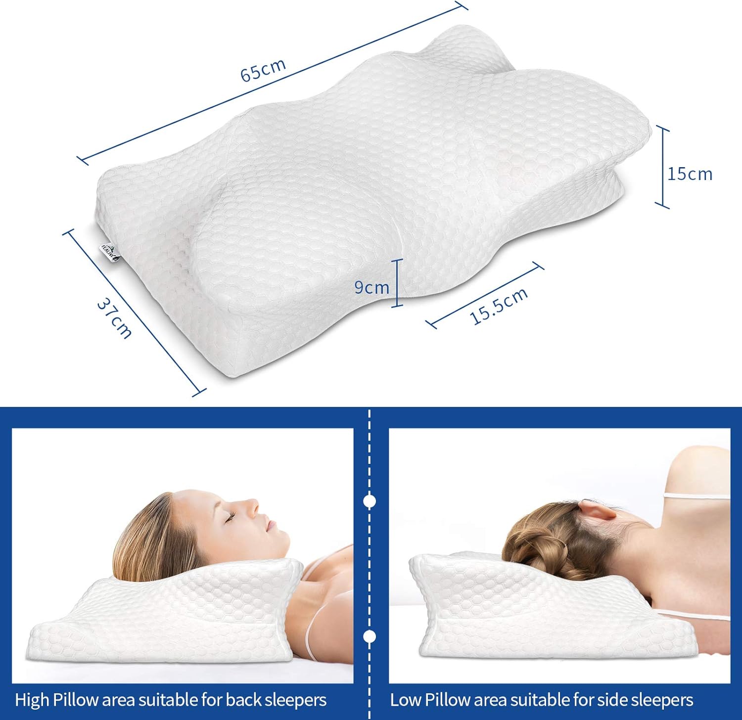 contour pillow not memory foam