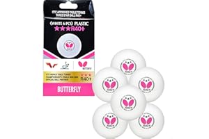 Butterfly R40+ 3-Star Ball White