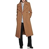 KARL LAGERFELD womens Luxe Twill Classic Belted Maxi