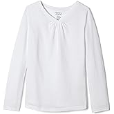 French Toast Girls' Long Sleeve V-Neck Tee