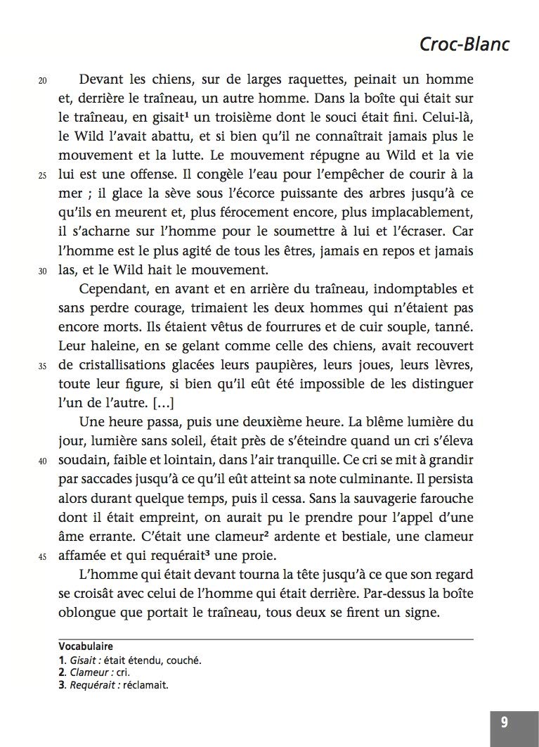 Amazon Fr Croc Blanc Classiques Et Patrimoine 2020 London Jack Yao Romane Yao Romane Livres