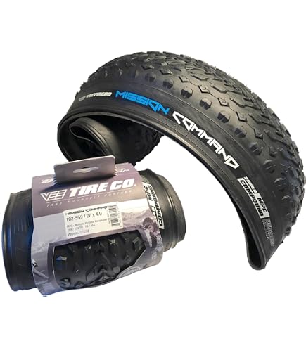 Vee Rubber 26x4.00 ファットバイク用タイヤ② Amazon.com: Vee - Pair of 2 Vee Rubber 26x4.0 Mission Command Fat