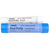 Epoxybond Pool Putty 2-Part Set | Swimming Pool &amp; Spa Repair | Easy DIY | Fix Cracks Leaks Underwater or Above | Concrete, Fiberglass &amp; Variety of Other Surfaces | by Atlas Minerals