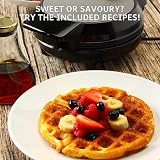 Global Gourmet FULL SIZE American Waffle Maker 700W Stainless Steel view 5