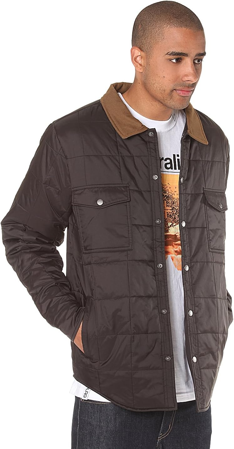 LRG Men's Drifter Puffy Jacket: Clothing