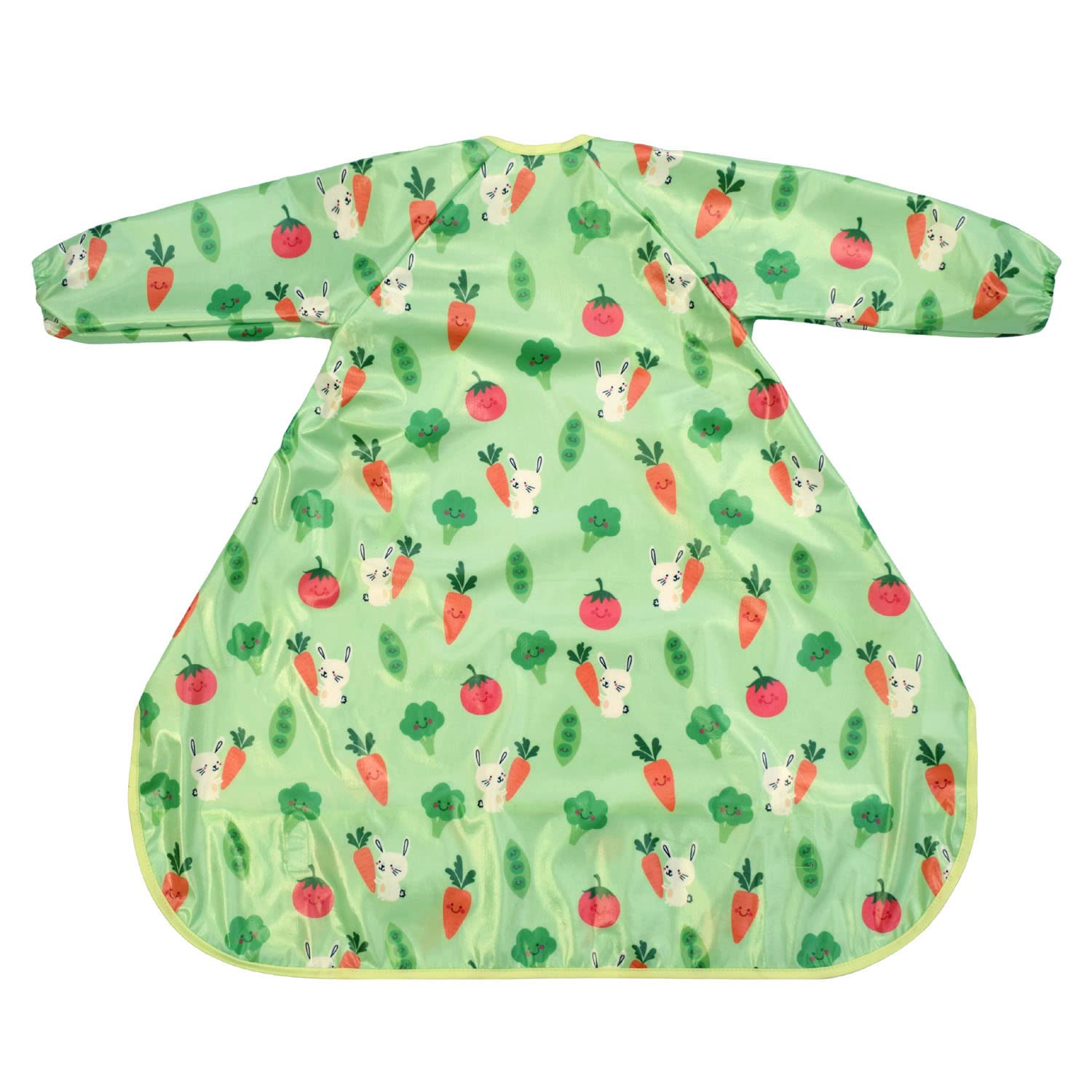 Bibetta Wipeezee Premium Baby Weaning Bibs With Sleeves For 6 month+, Waterproof Coverall Bibs for Baby, Toddler, Boy, Girl | UK Design Eco Friendly & Durable Wipeable Bib for Highchair Baby Feeding