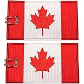 Luggage Tags, Embroidered, 2 Pack, 14 Colors, Never Break!