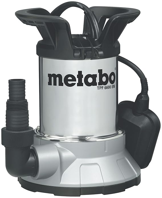 Metabo 250660006 Flachs.Tauchpumpe TPF6600SN, 450W, 230Volt, 50Hz
