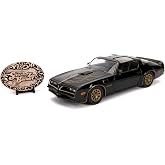 Jada Smokey and The Bandit 1:24 1977 Pontiac Firebird Trans Am Die-cast Car &amp; Belt Buckle, Toys for Kids and Adults