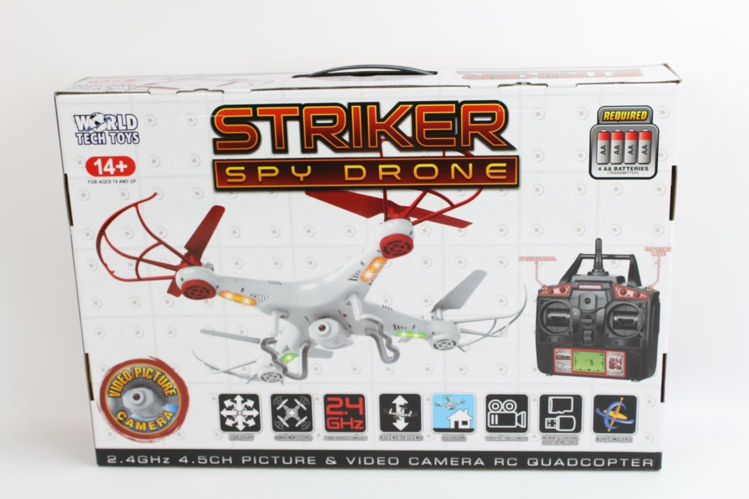 striker spy drone battery