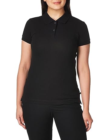 black polo shirt ladies