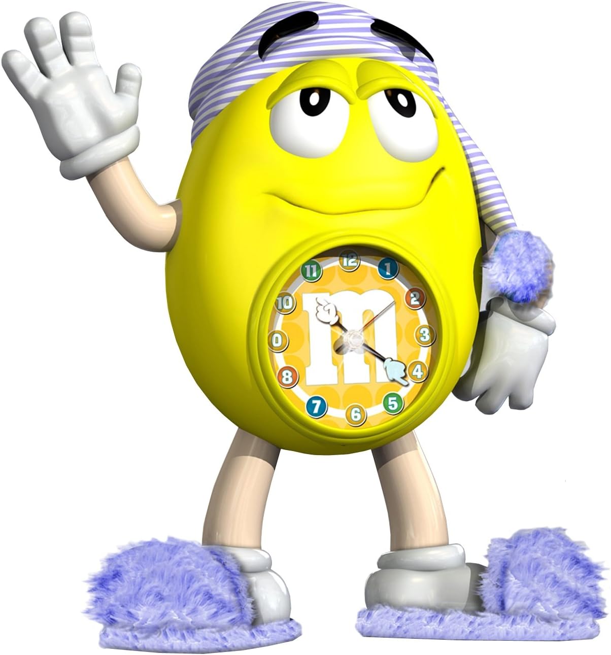 M&M M9BC1 Bedside Alarm Clock (Yellow) (Discontinued by Manufacturer) Electrónicos