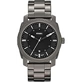 Fossil Men's Watch, Machine Quartz Stainless Steel Three-Hand Watch for Men
