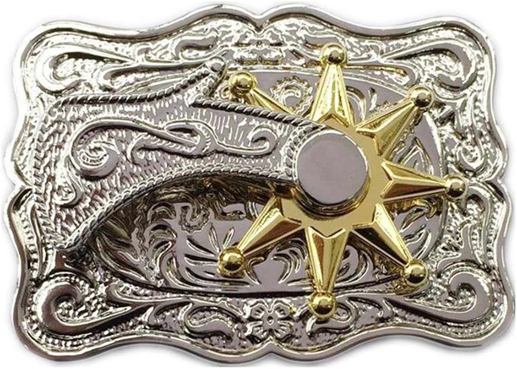 Rodeo 3D Spinning Spur Belt Buckle Amazon.ca Clothing & Accessories