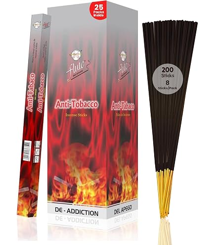 Amazon.com: Hem Anti Tobacco Incense Sticks (120 Sticks, 6 Boxes Inside) -  9 Inches Long, 20g per Box - Perfect for