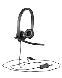 Logitech H570e Wired Headset, Stereo Headphones