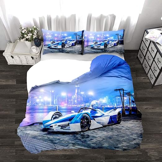 race car bedding set twin