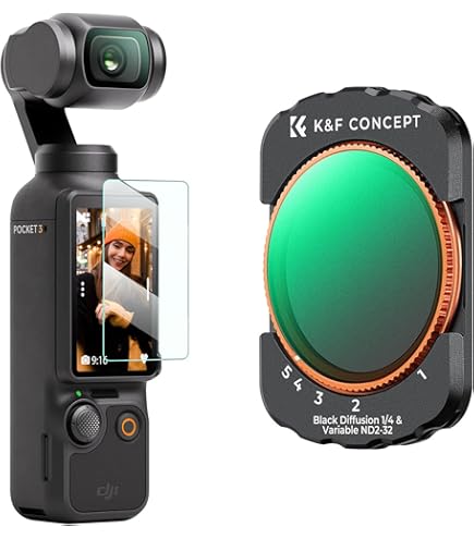 Amazon.com : DJI Osmo Pocket 3 Black Mist Filter, Compatibility