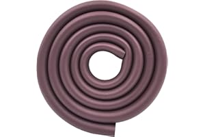 M2cbridge U Shape Extra Thick Furniture Table Edge Protectors Foam Baby Safety Bumper Guard 6.5 Ft (Brown)