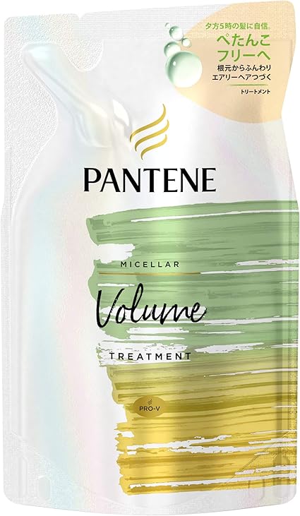 Amazon パンテーンミー ミセラー トリートメント ボリューム 詰め替え 350g パンテーンミー ヘアトリートメント 通販