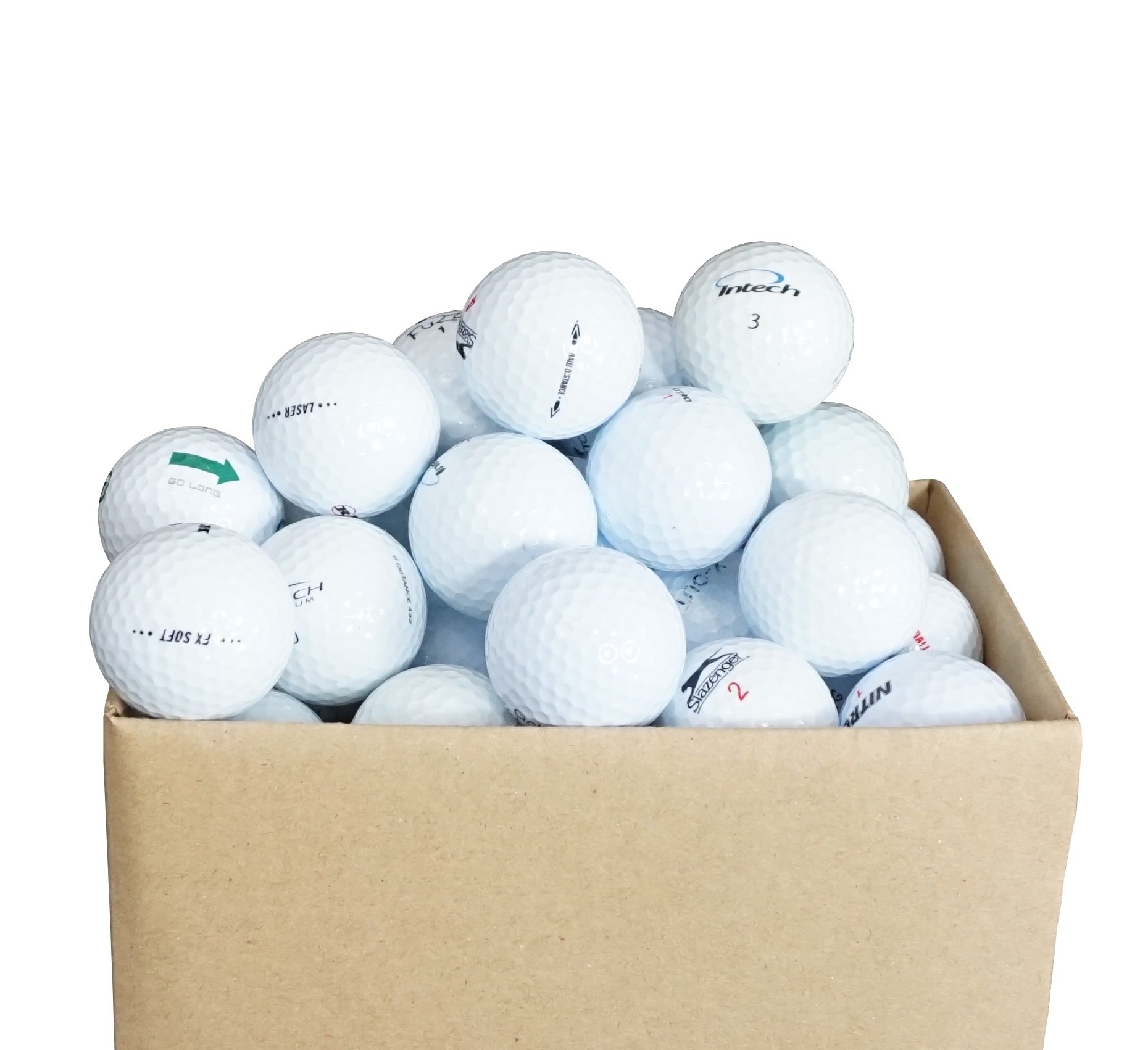 100 Assorted AAA/AA Grade Golf Balls