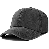 Trendy Apparel Shop Oversize XXL Pigment Dyed Washed Cotton Baseball Cap