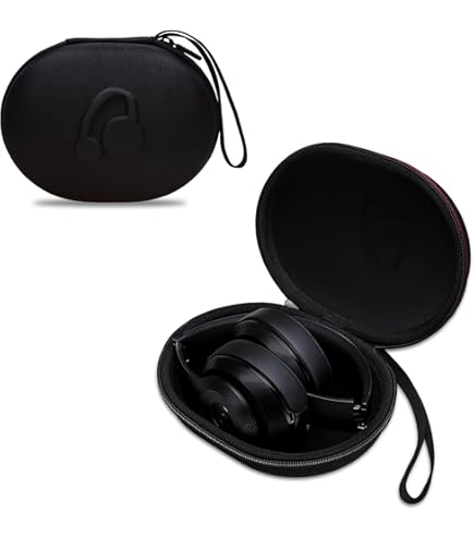Zee's Music Matte Zipper Earphones Carrying Case for Beats Monster