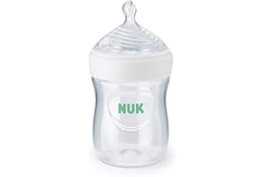 NUK Simply Natural Bottle with SafeTemp, 5 oz (150 mL), 1 Pack