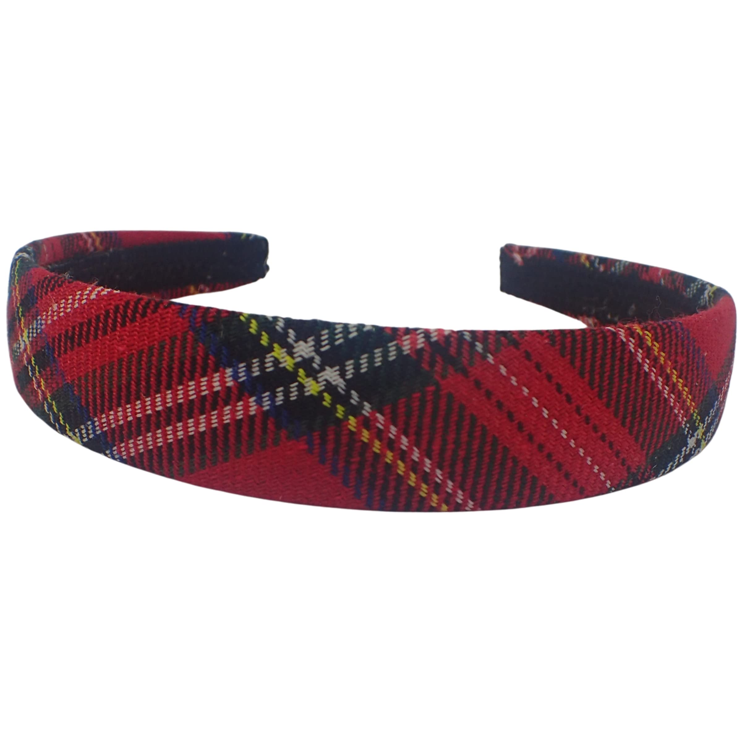Topkids Accessories Tartan Hair Bows, Bobby Pins and Alice Bands for Girls and Women, Headbands for Women's Hair, Burns Night (2.5cm Tartan)