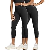 ODODOS 2-Pack Buttery Soft Lounge Yoga Leggings for Women 23" / 25" /28" High Waist Yoga Pants