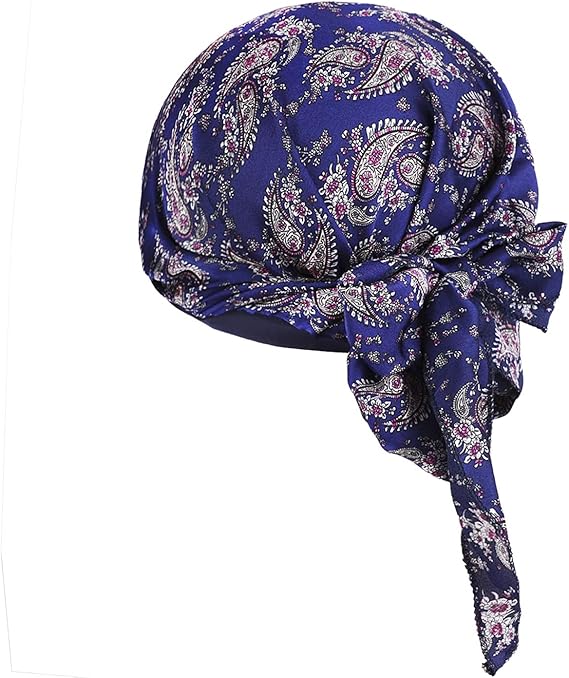 YONKOUNY Kopftuch Turban Damen - Elastische Baumwoll Kopf Bedeckung Für Haarausfall