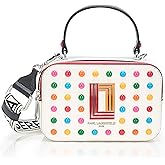 KARL LAGERFELD womens Simone Studded Camera Crossbody