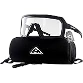 EYEGLAD Speedone Z87+ Safety Glasses, Safety Sport Sunglasses Photochromic Lenses UV400 Anti Fog Impact Resistant Men Women Powersports Motorcycle Riding Sports warp (KRYO)