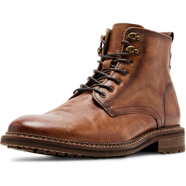 Madden M-SALUS Men\'s Combat Boot Cognac Size 10.5 M Amazon.com | Madden Men main image 4