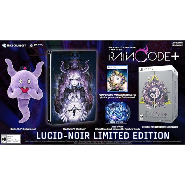 Master Detective Archives: RAIN CODE Plus Lucid-Noir Limited