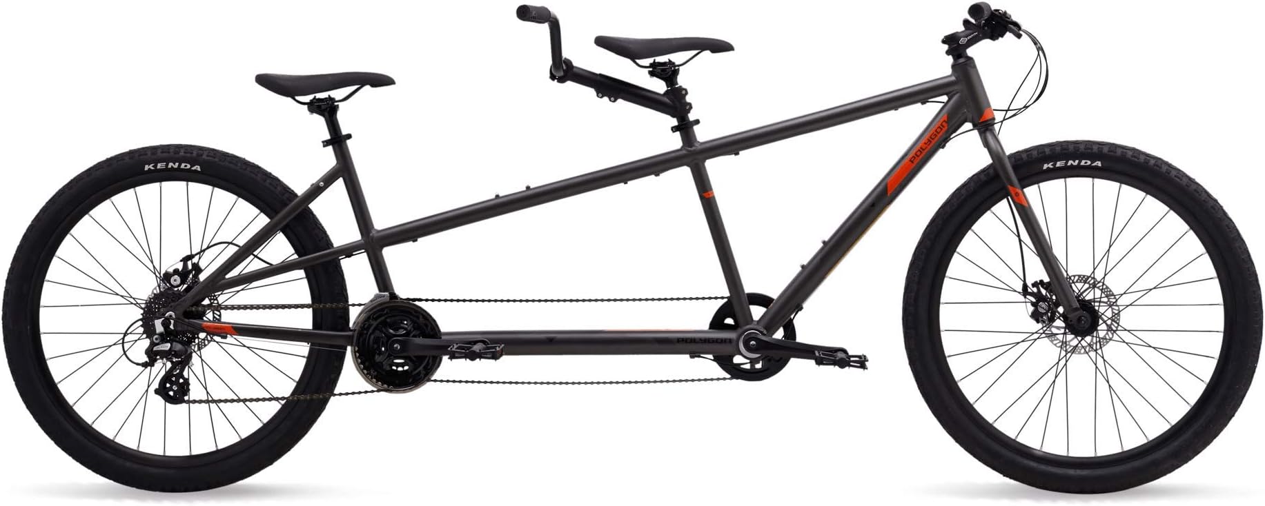 Polygon Impression AX Tandem Bike, Grey