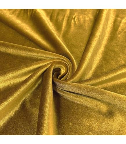 Spandex Terciopelo Terciopelo Velour Tejido De 58 "de Ancho M35