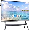 KEINONE 55'' 4K Smart Board, Android 14 OS 8+128 GB Interactive Whiteboard, Electronic Digital Whiteboard with Open App Ecosystem, Touchscreen Smart Board for Home, Office and Classroom, Gray