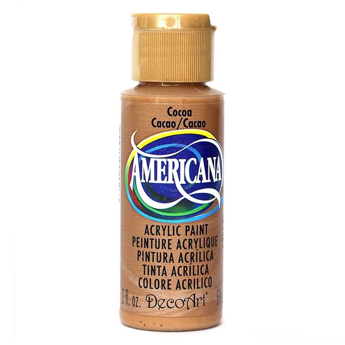 Deco Art Americana 2 oz Acrylic MultiPurpose Paint, Cocoa Amazon.co